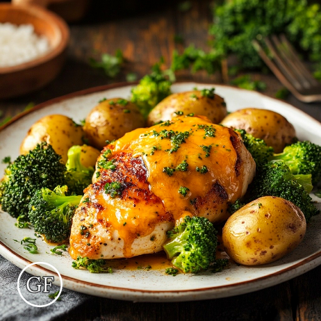 *Broccoli Cheddar Chicken meal prep - Mother of Macros