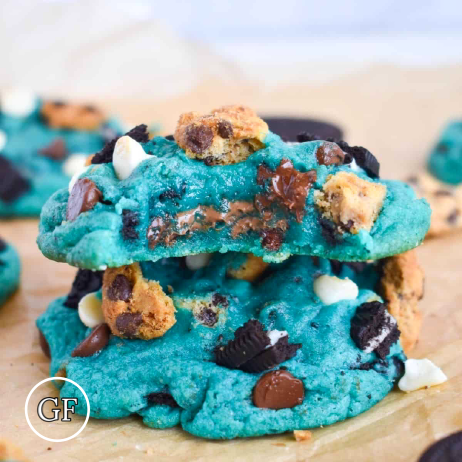 Clean Cheatz Cookie Monster Cookie meal prep - Mother of Macros