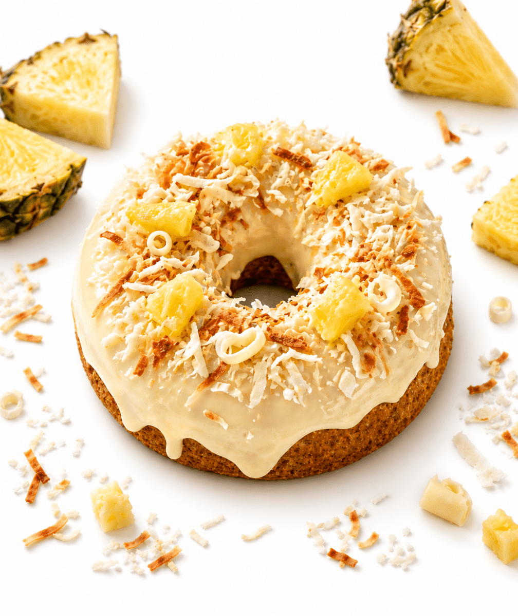 *Clean Cheatz: Pina Colada Protein Donuts (4 Pack) meal prep - Mother of Macros