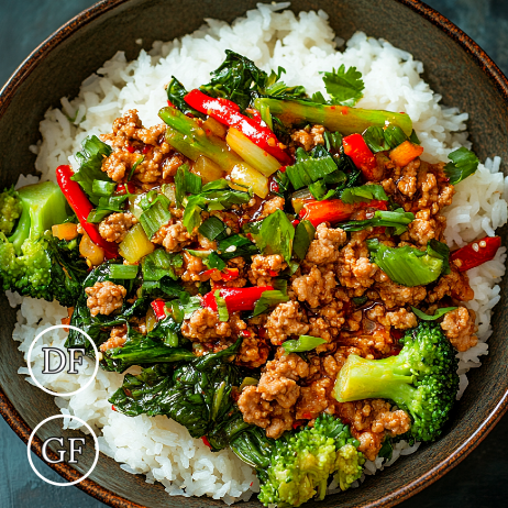 *Sweet Thai Chili Turkey meal prep - Mother of Macros