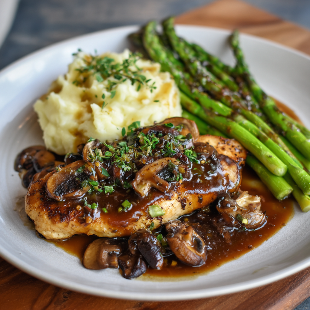 *Chicken Madeira meal prep - Mother of Macros