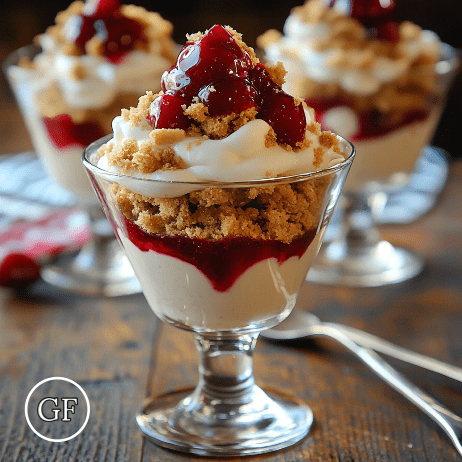 *Clean Cheatz: Cherry Cheesecake Protein Parfait meal prep - Mother of Macros