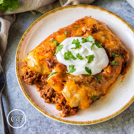 *Beef Enchiladas Rojas meal prep - Mother of Macros