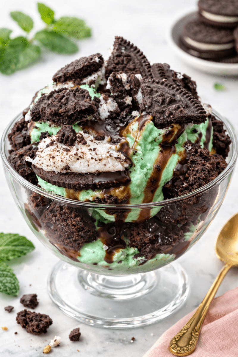 *Clean Cheatz: Oreo Chocolate Mint Parfait meal prep - Mother of Macros