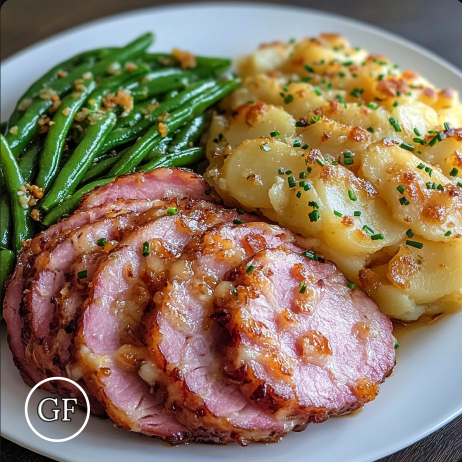 Smoky Ham & Scalloped Potatoes