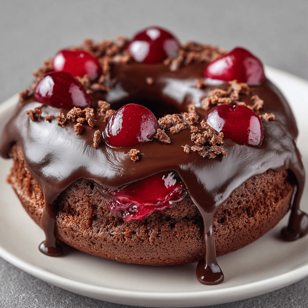 *Clean Cheatz: Chocolate Cherry Donuts 4 Pack meal prep - Mother of Macros