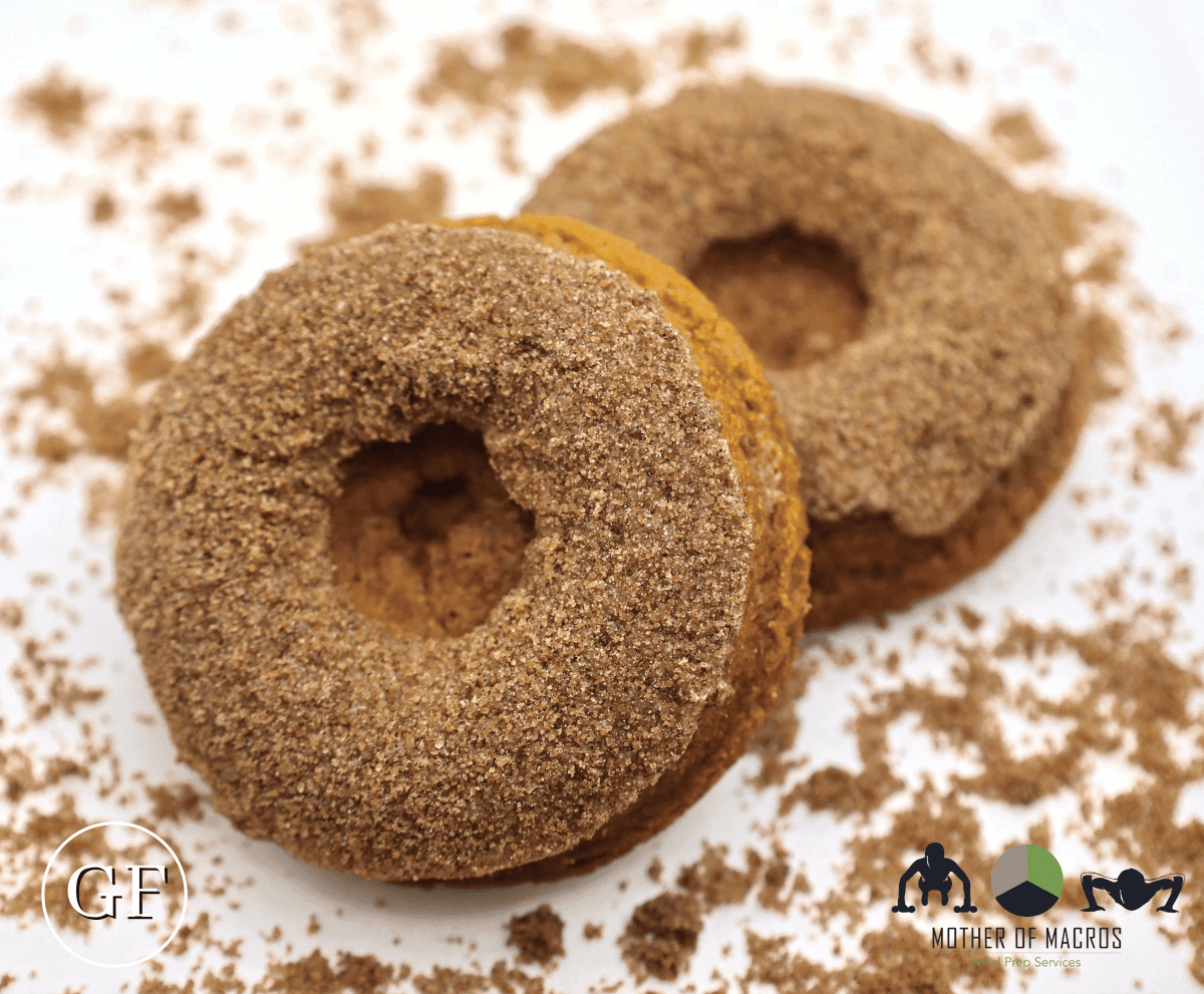 *Clean Cheatz: Cinnamon Streusel Donuts 4Pack meal prep - Mother of Macros