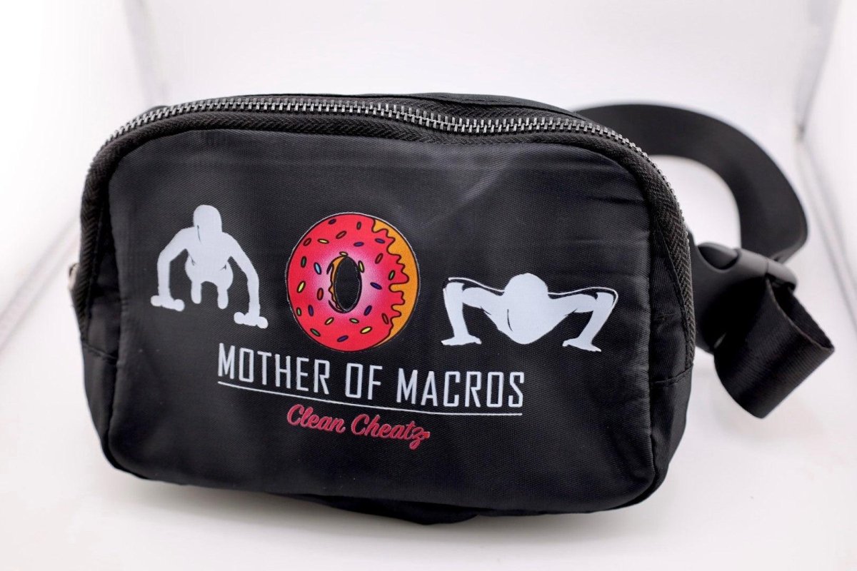 Limited Edition Clean Cheatz Belt Bags meal prep - Mother of Macros