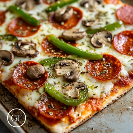 The Works Pizza meal prep - Mother of Macros