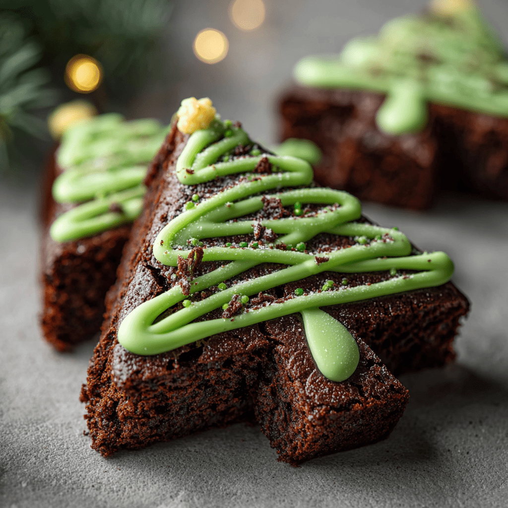 *Christmas Tree Brownie meal prep - Mother of Macros