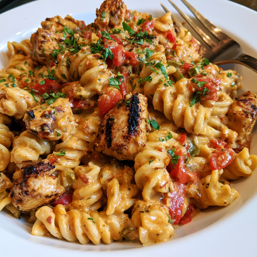 *Creamy Chipotle Chicken Pasta