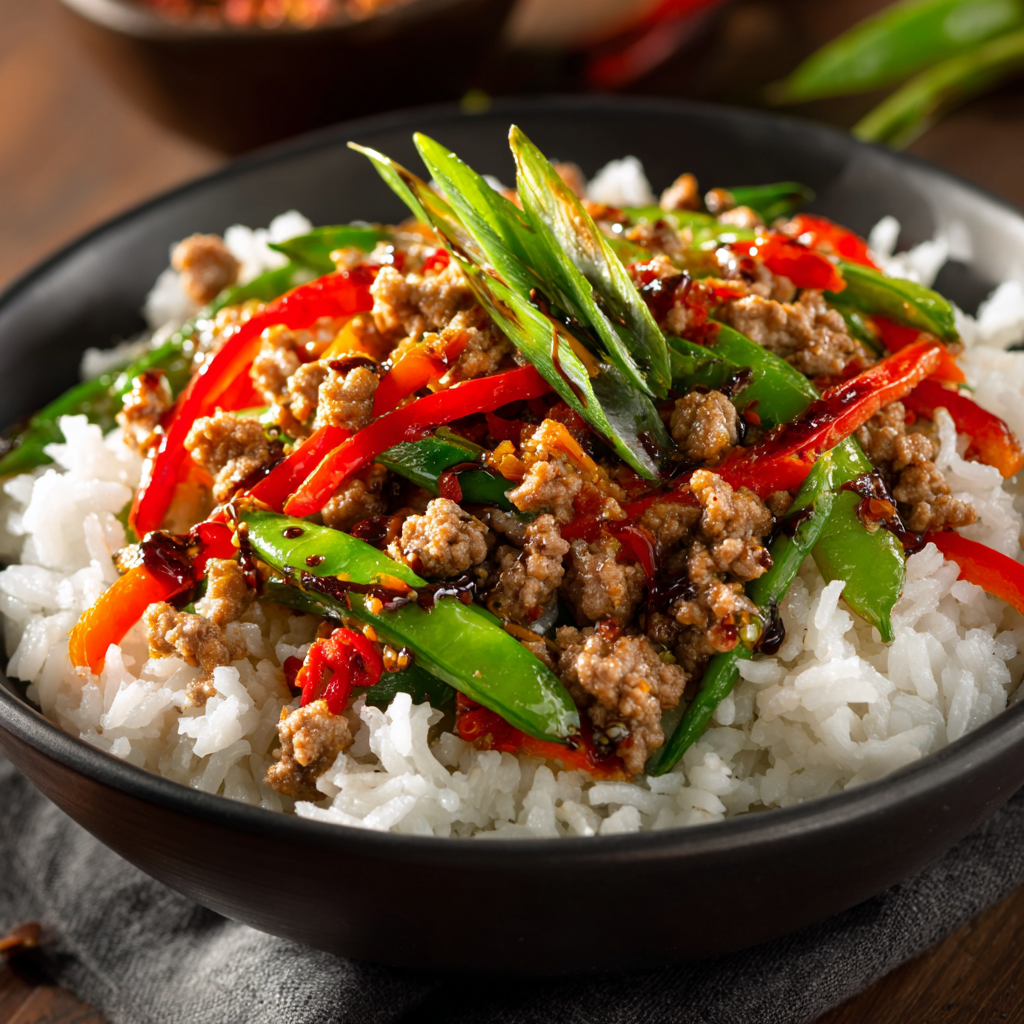 *Teriyaki Turkey Bowl meal prep - Mother of Macros