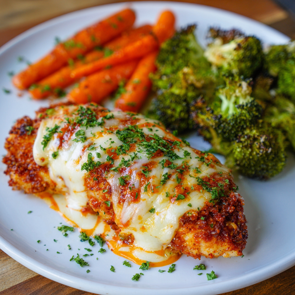 *Buffalo Chicken Parmesan meal prep - Mother of Macros