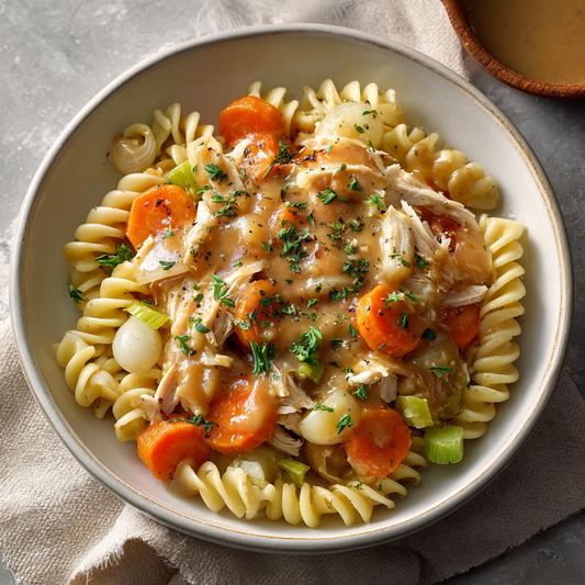 Turkey Pot Pie Uncrusted