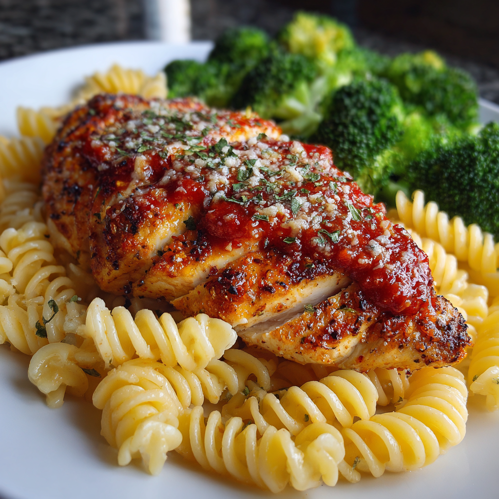 *Grilled Chicken Parmesan meal prep - Mother of Macros