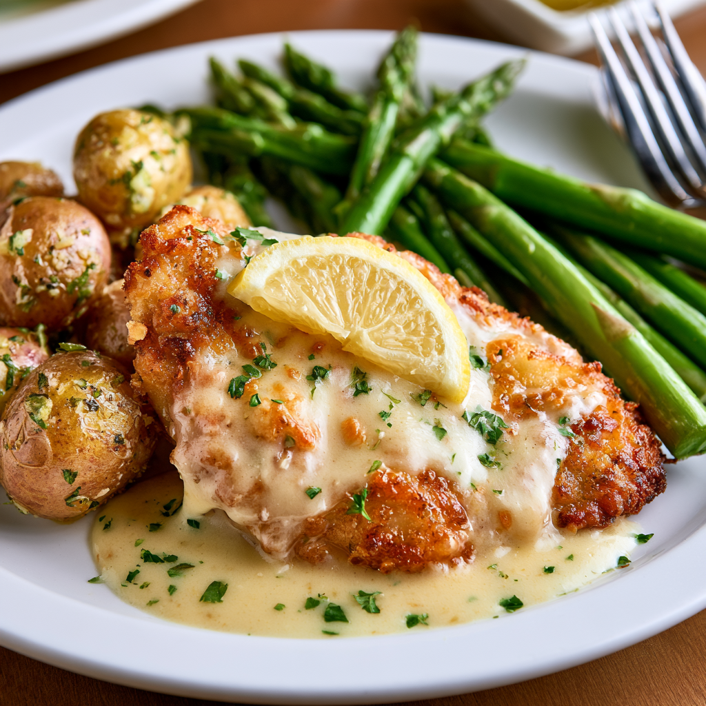 *Lemon Pecorino Chicken