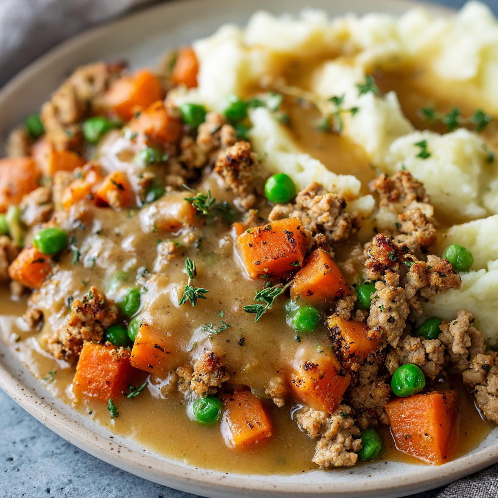 Homestyle Shepherd’s Skillet meal prep - Mother of Macros