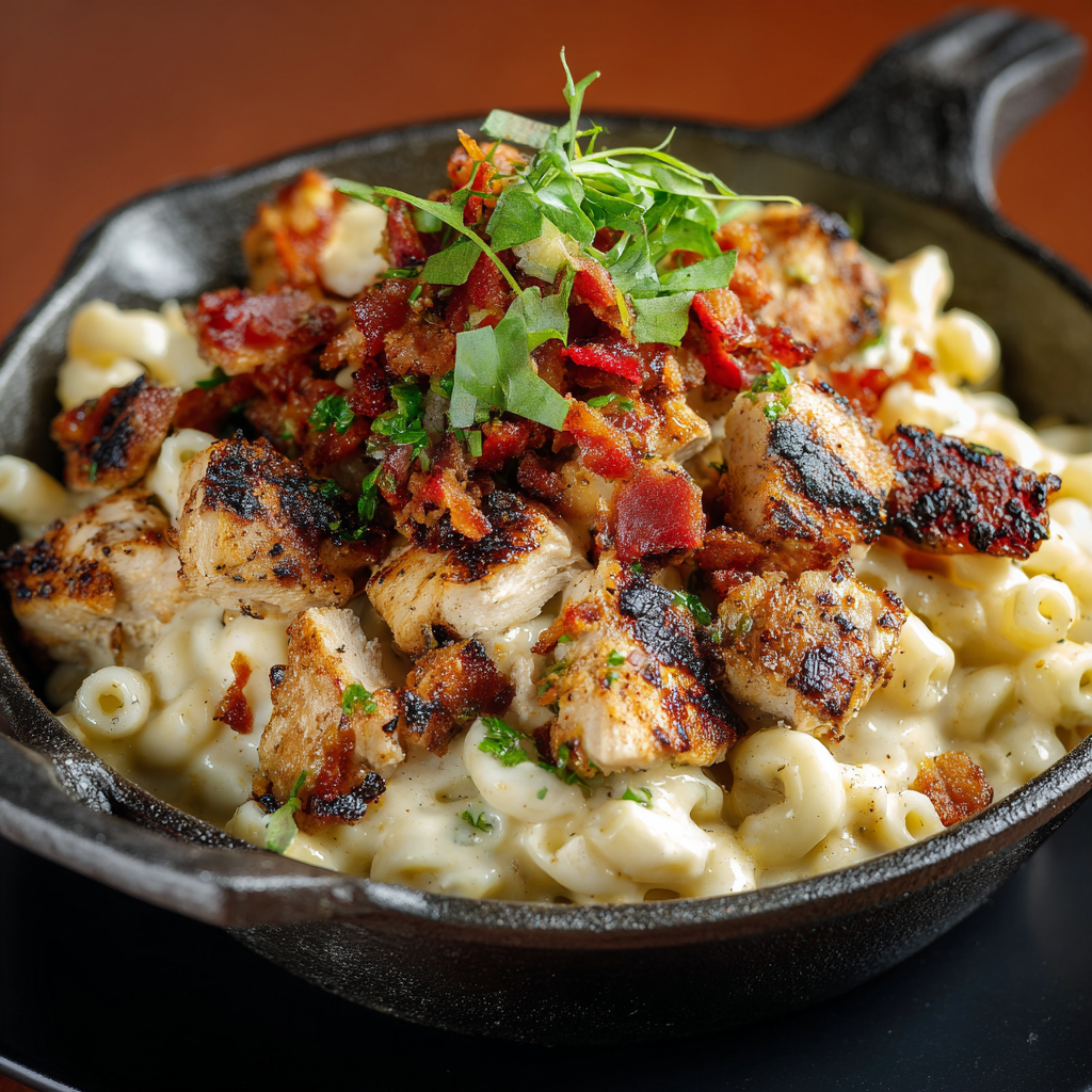 Chicken Bacon Ranch Mac meal prep - Mother of Macros