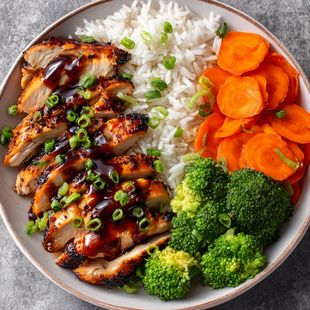 **Japanese Teriyaki Chicken meal prep - Mother of Macros