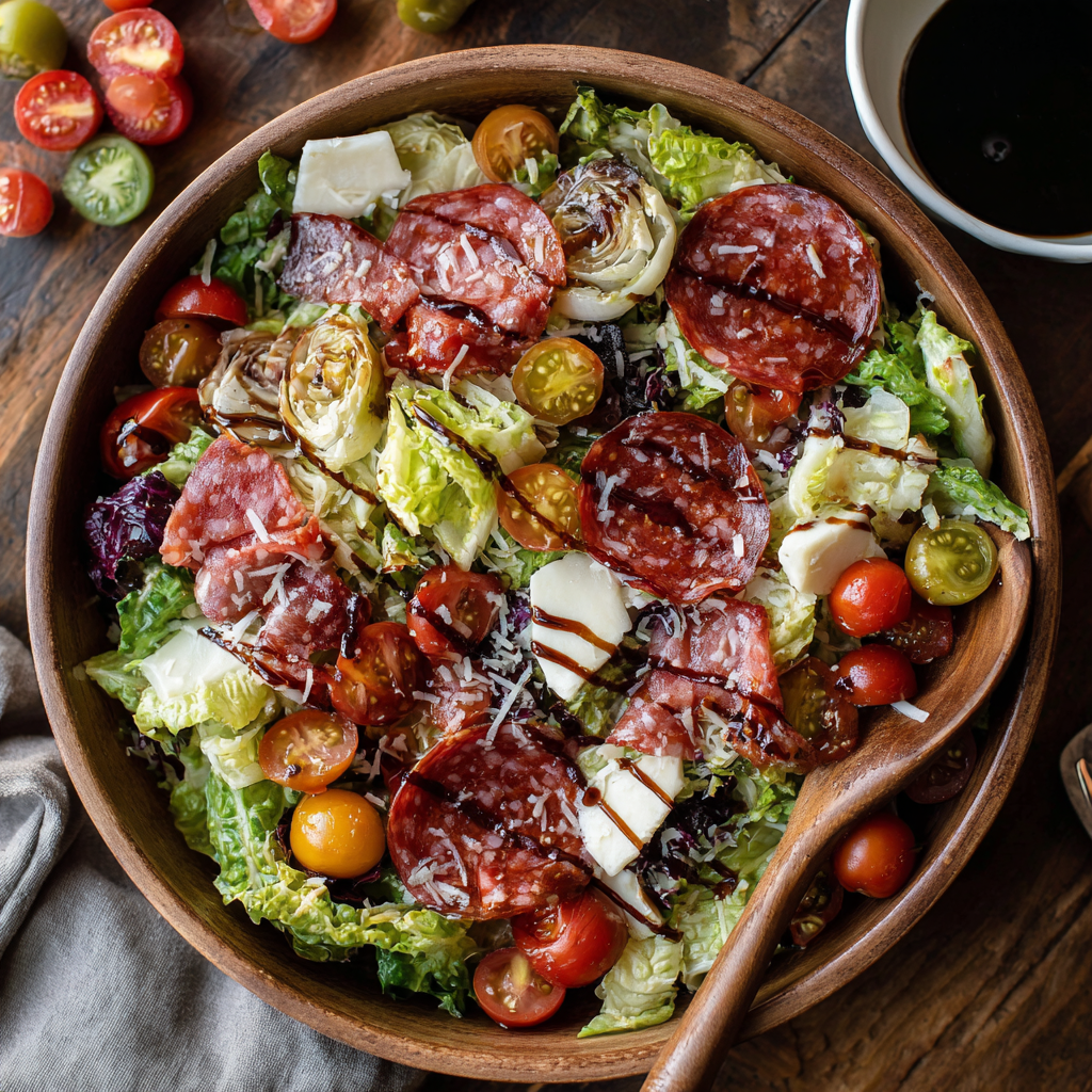 Fresh 'n Fit: Italian Chopped Salad - meal prep - Mother of Macros
