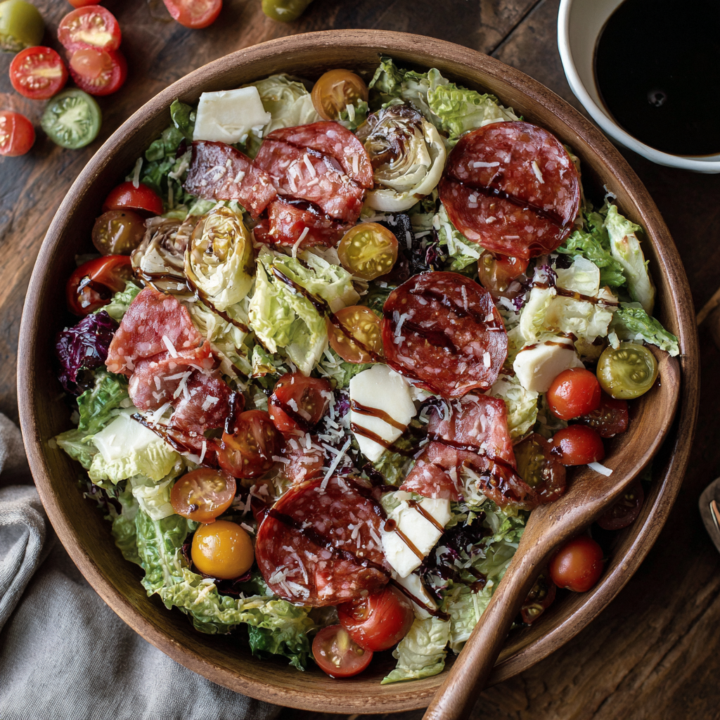 Fresh 'n Fit: Italian Chopped Salad - meal prep - Mother of Macros