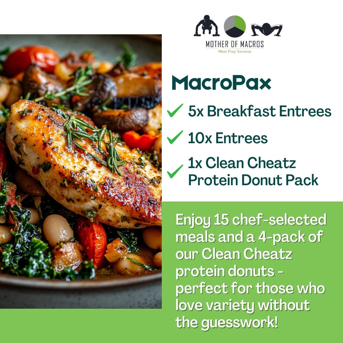 MACROPAX meal prep - Mother of Macros