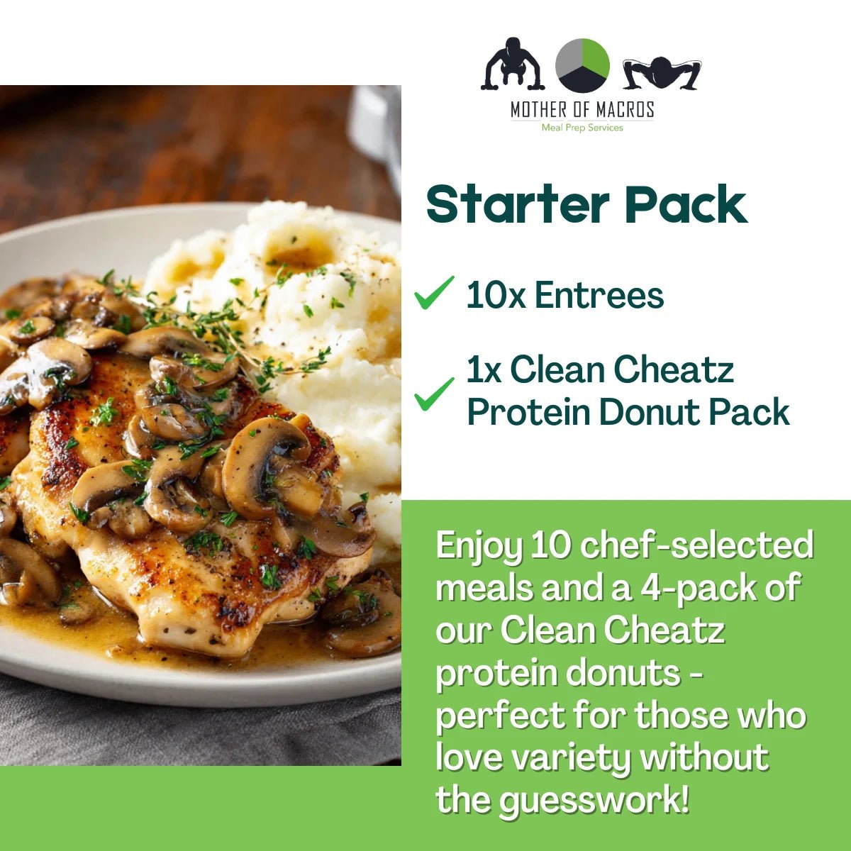 STARTER PACK meal prep - Mother of Macros