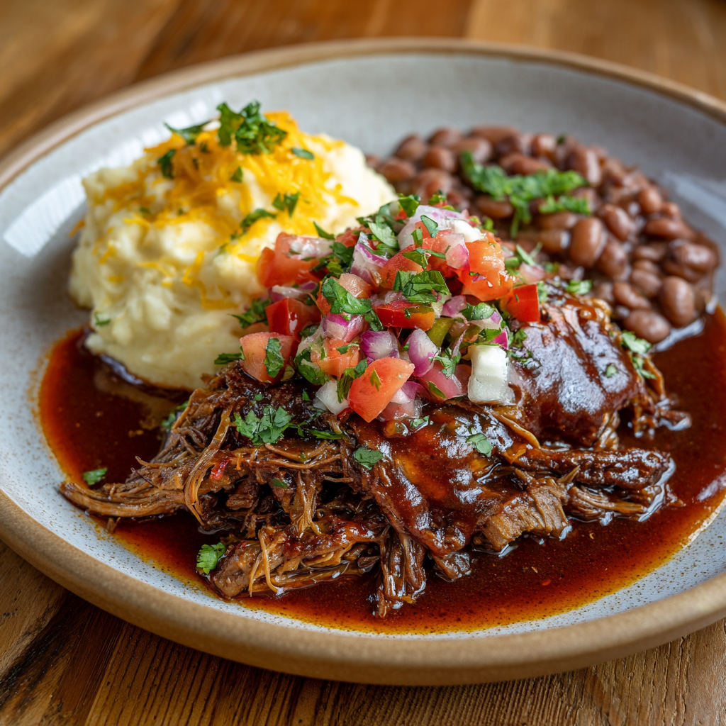 *Tex Mex Shredded Beef Bowl meal prep - Mother of Macros