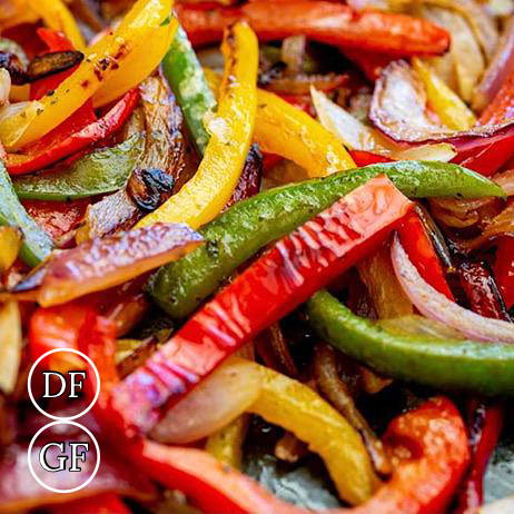 *Bulk Macros by the 1/2 Pound: Fajita Vegetables meal prep - Mother of Macros