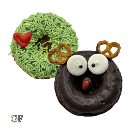 Clean Cheatz: Grinchmas 4 Pack Protein Donuts meal prep - Mother of Macros