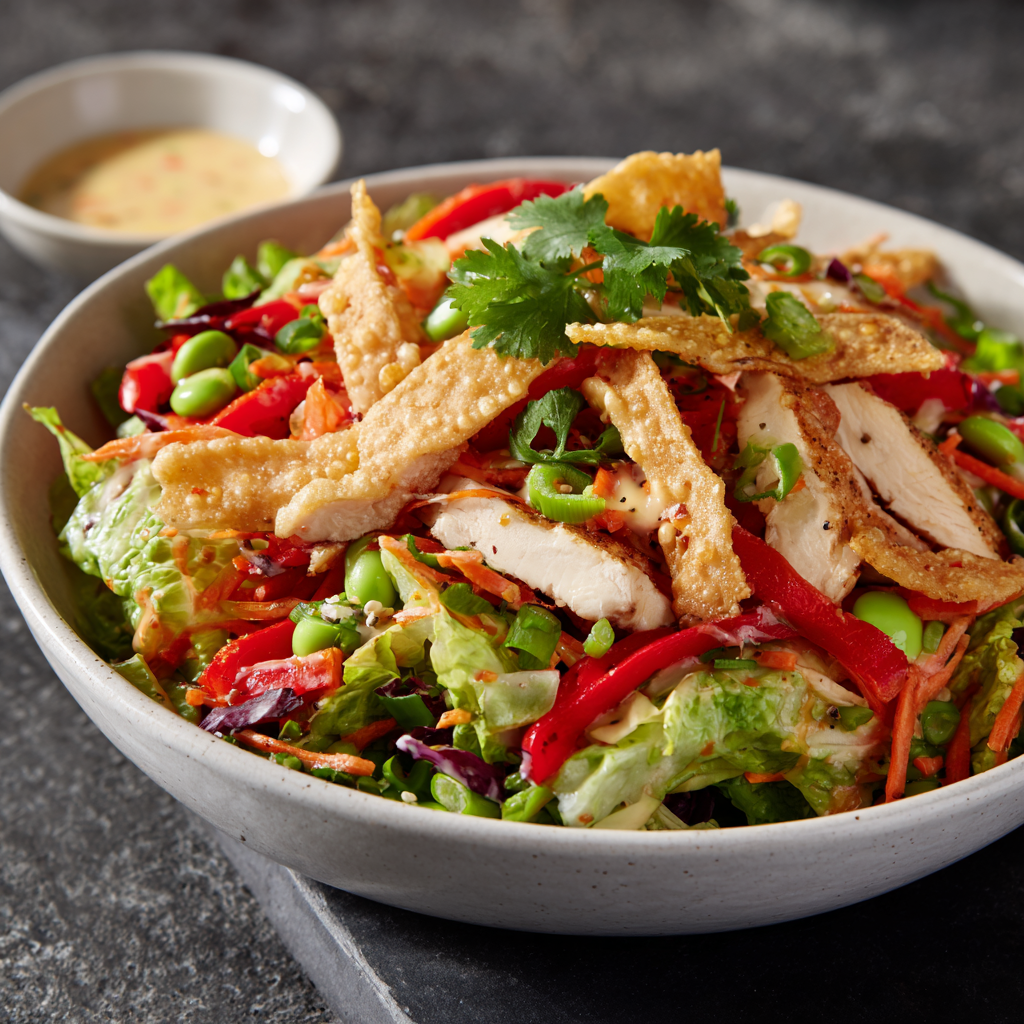 Fresh 'n Fit Sesame Asian Salad - meal prep - Mother of Macros
