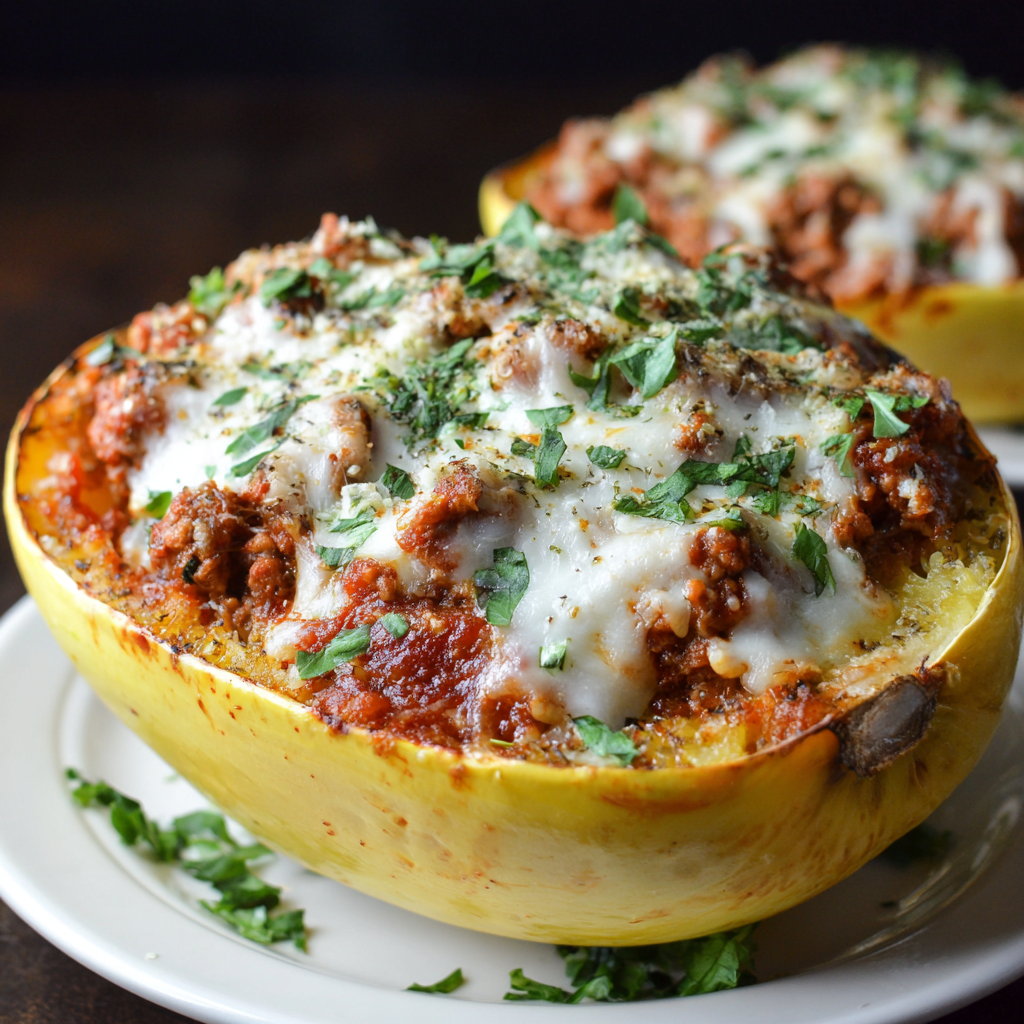 *Skinny Spaghetti Squash Bowl meal prep - Mother of Macros
