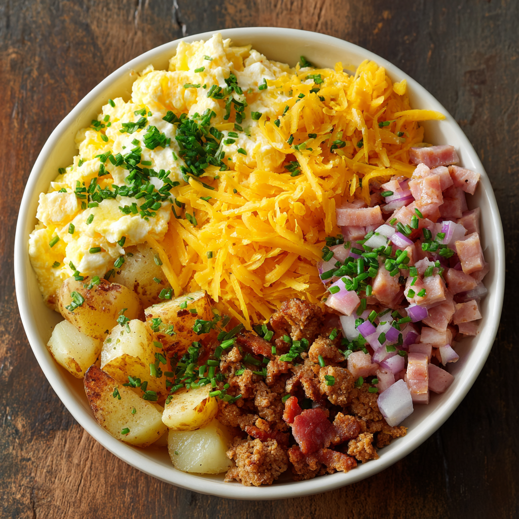 *Protein Lover Scramble meal prep - Mother of Macros