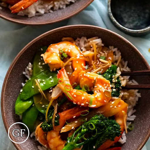 *Wasabi Shrimp Stir-Fry Image