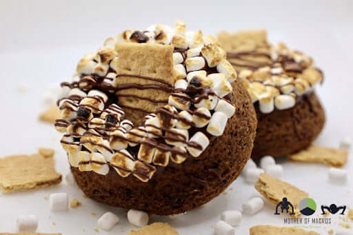 *Clean Cheatz: S'Mores Donuts 4Pack meal prep - Mother of Macros