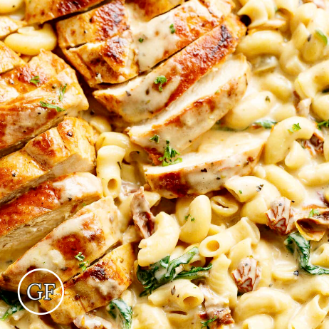 *Chicken Bacon Mac N Cheese