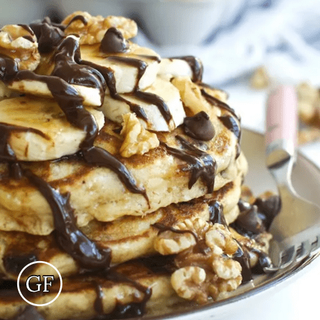 *Chunky Monkey Protein Pancakes meal prep - Mother of Macros