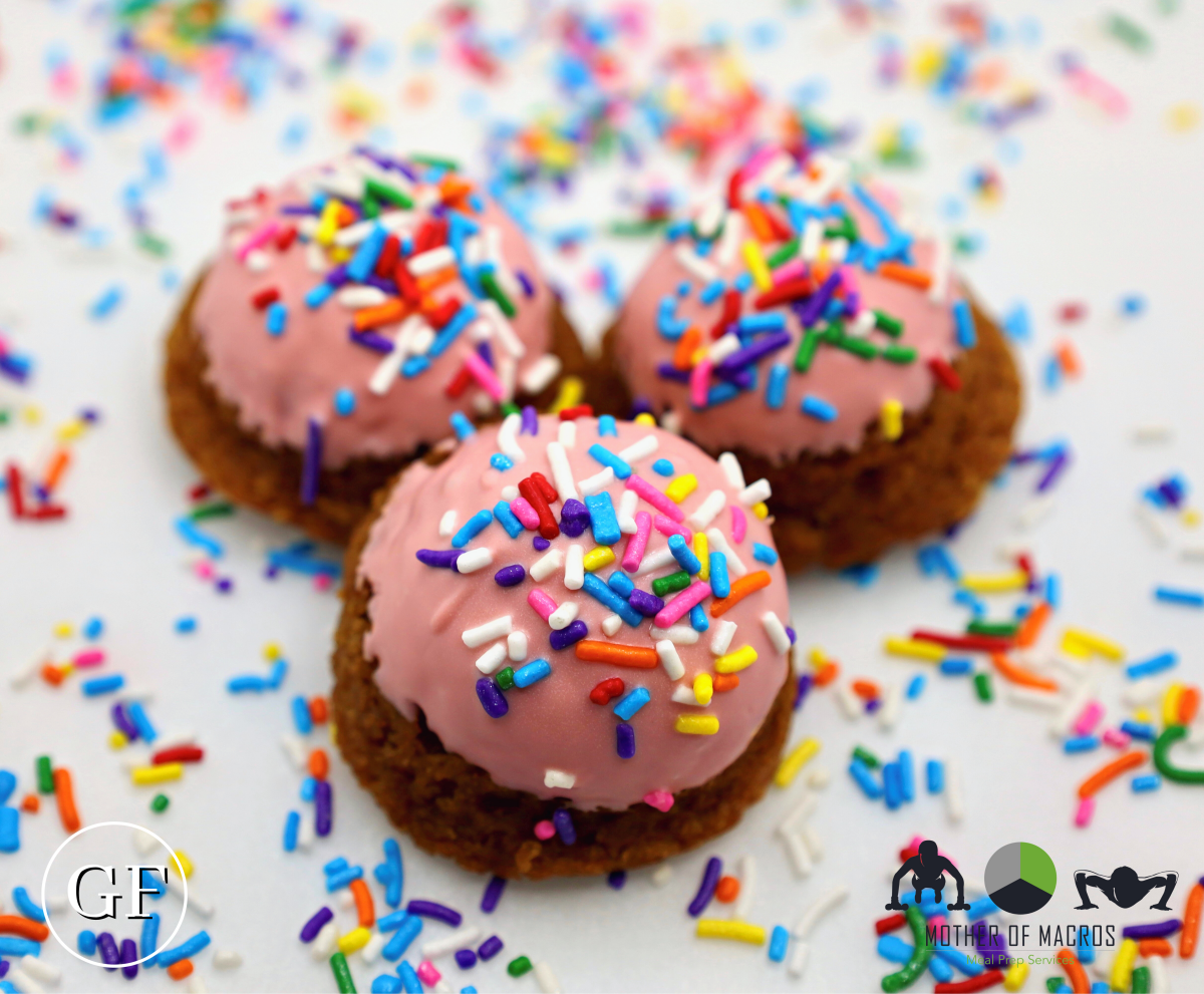 Clean Cheatz: Homer Donut Holes meal prep - Mother of Macros