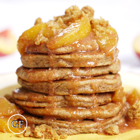 *Peach Cobbler Pancakes Image