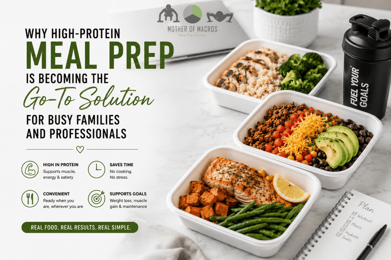 Why High-Protein Meal Prep Is Becoming the Go-To Solution for Busy Families and Professionals