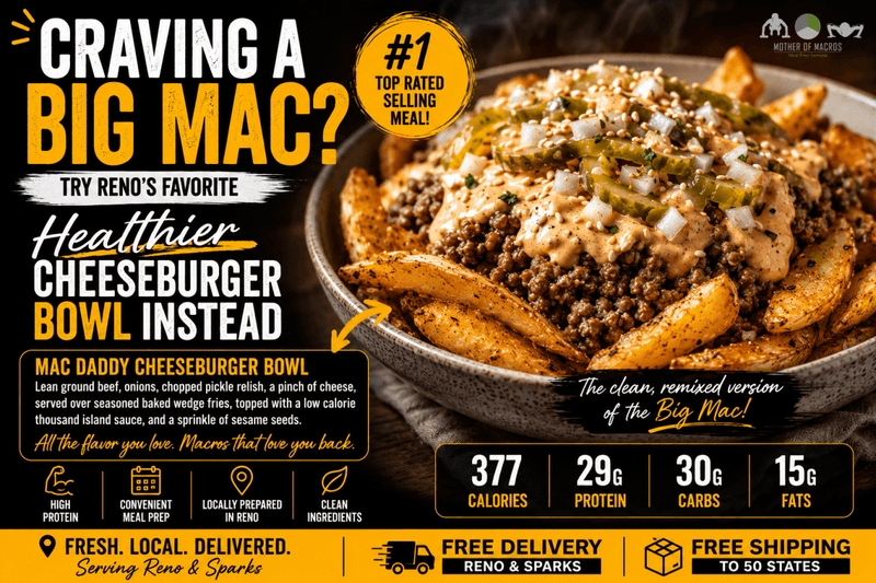 Craving a Big Mac? Try Reno’s Favorite Healthier Cheeseburger Bowl Instead