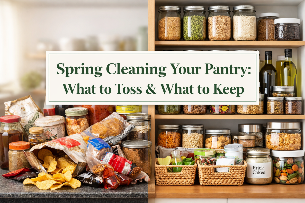 Pantry Spring Clean 🌿 Spring Cleaning Your Pantry: What to Toss & What to Keep – Mother of ...