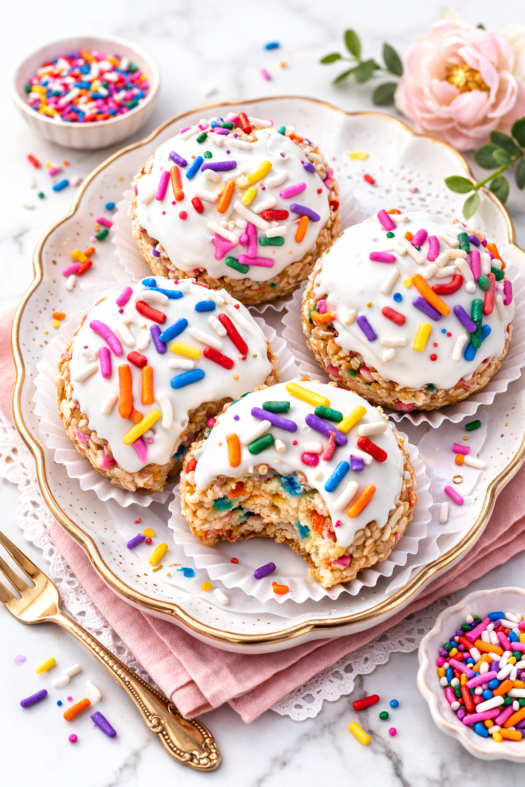Clean Cheatz: Birthday Cake Protein Bites