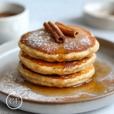 Snickerdoodle Protein Pancakes