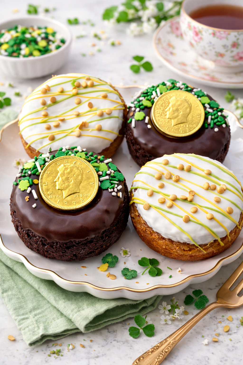 *Clean Cheatz: Leprechaun's Loot Protein Donuts (4 Pack) Image