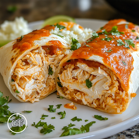 *Real Deal Chicken Burrito (GF) Image