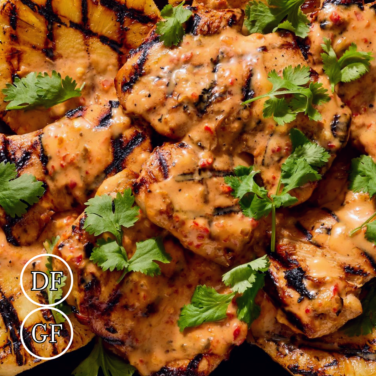 *Tangy Coconut Grilled Chicken Image