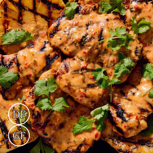 *Tangy Coconut Grilled Chicken