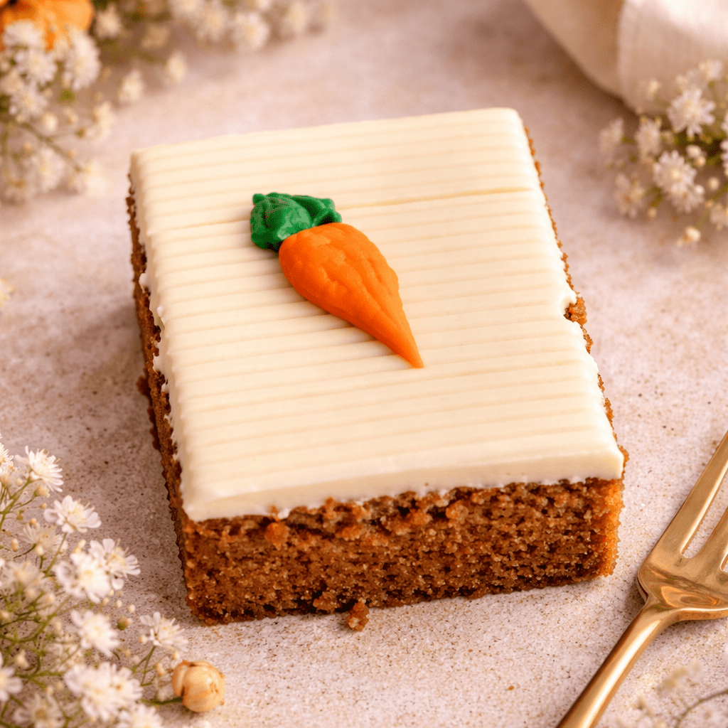 *Clean Cheatz: Carrot Cake Slice Image