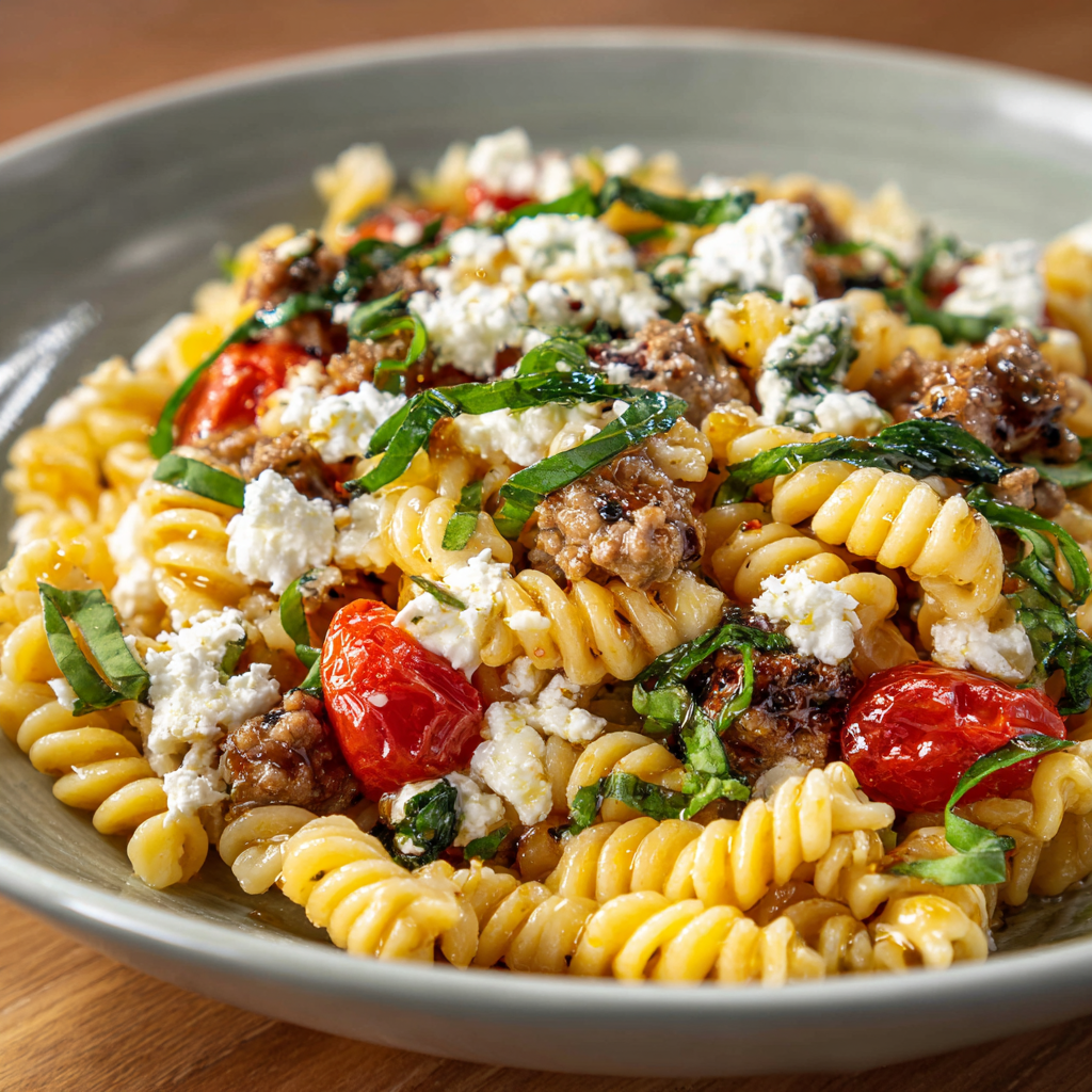 *Sausage Ricotta Pasta Al Forno meal prep - Mother of Macros